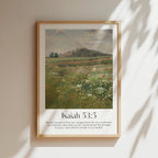 Isaiah 53:5 Print - The Christian Art Company