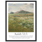 Isaiah 53:5 Print - The Christian Art Company