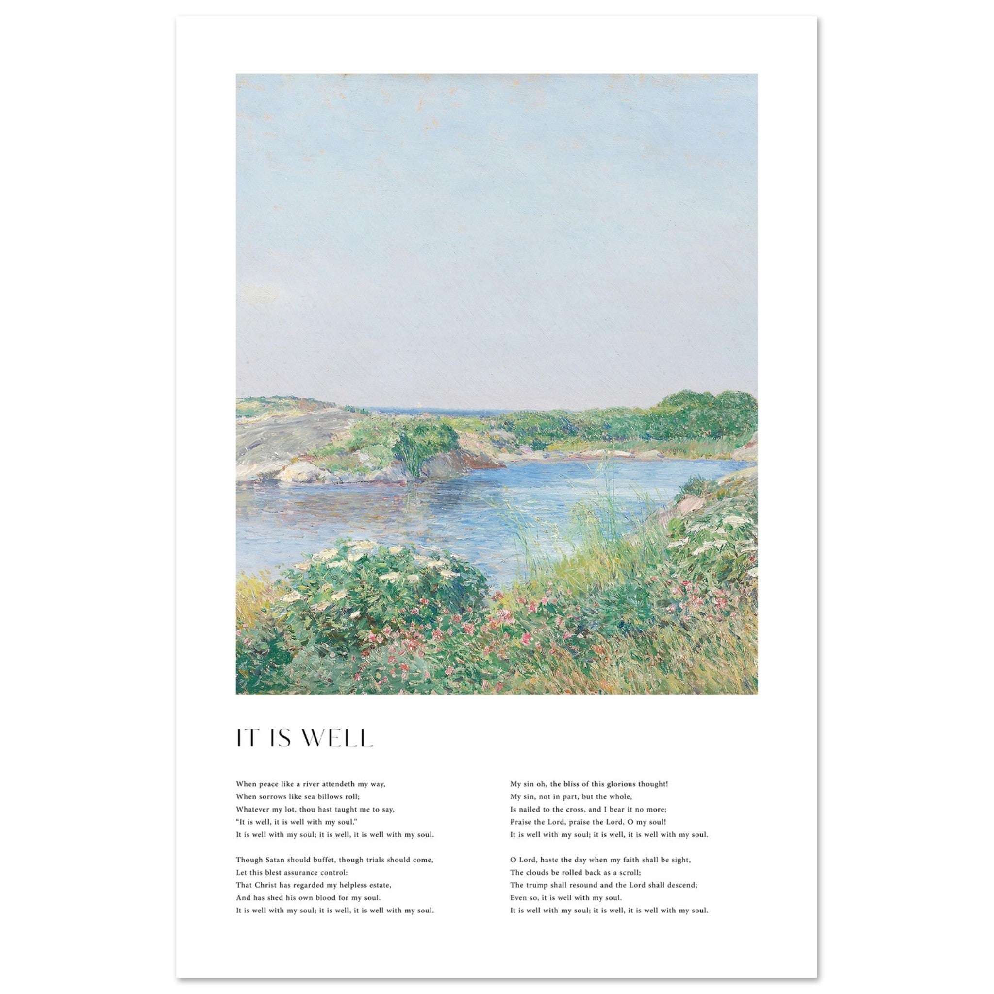 It Is Well Print - The Christian Art Company