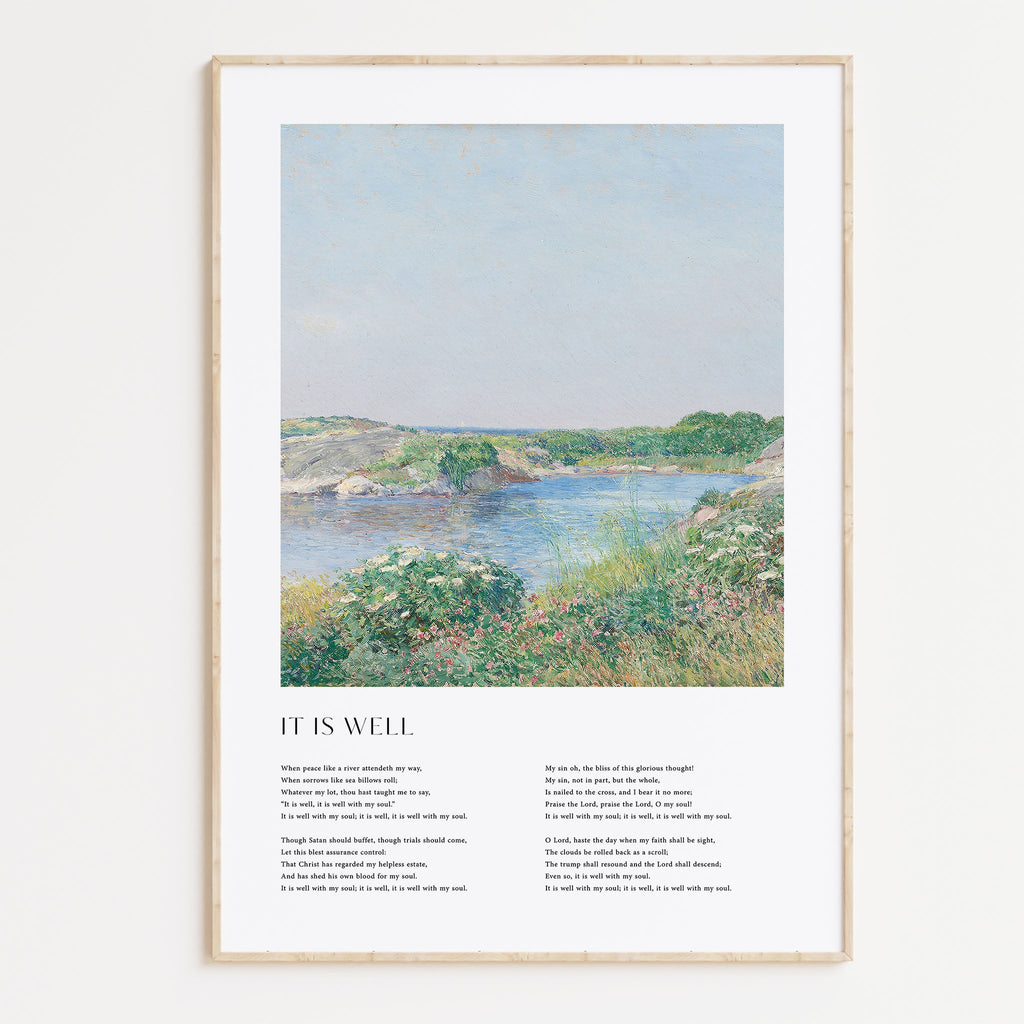 It Is Well Print - The Christian Art Company