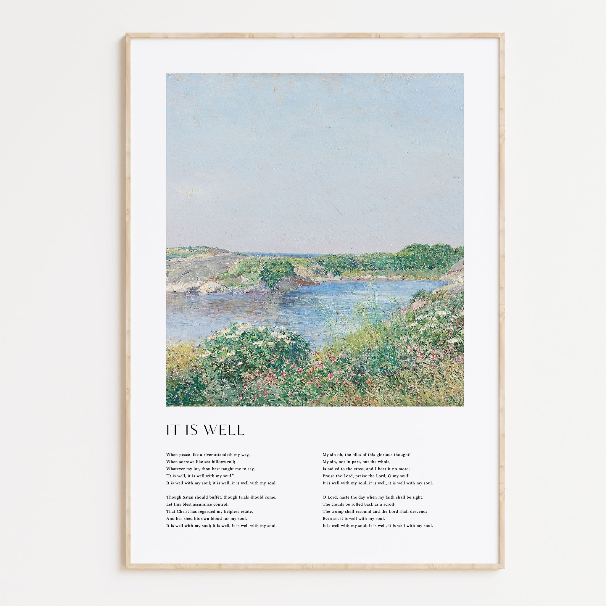 It Is Well Print - The Christian Art Company