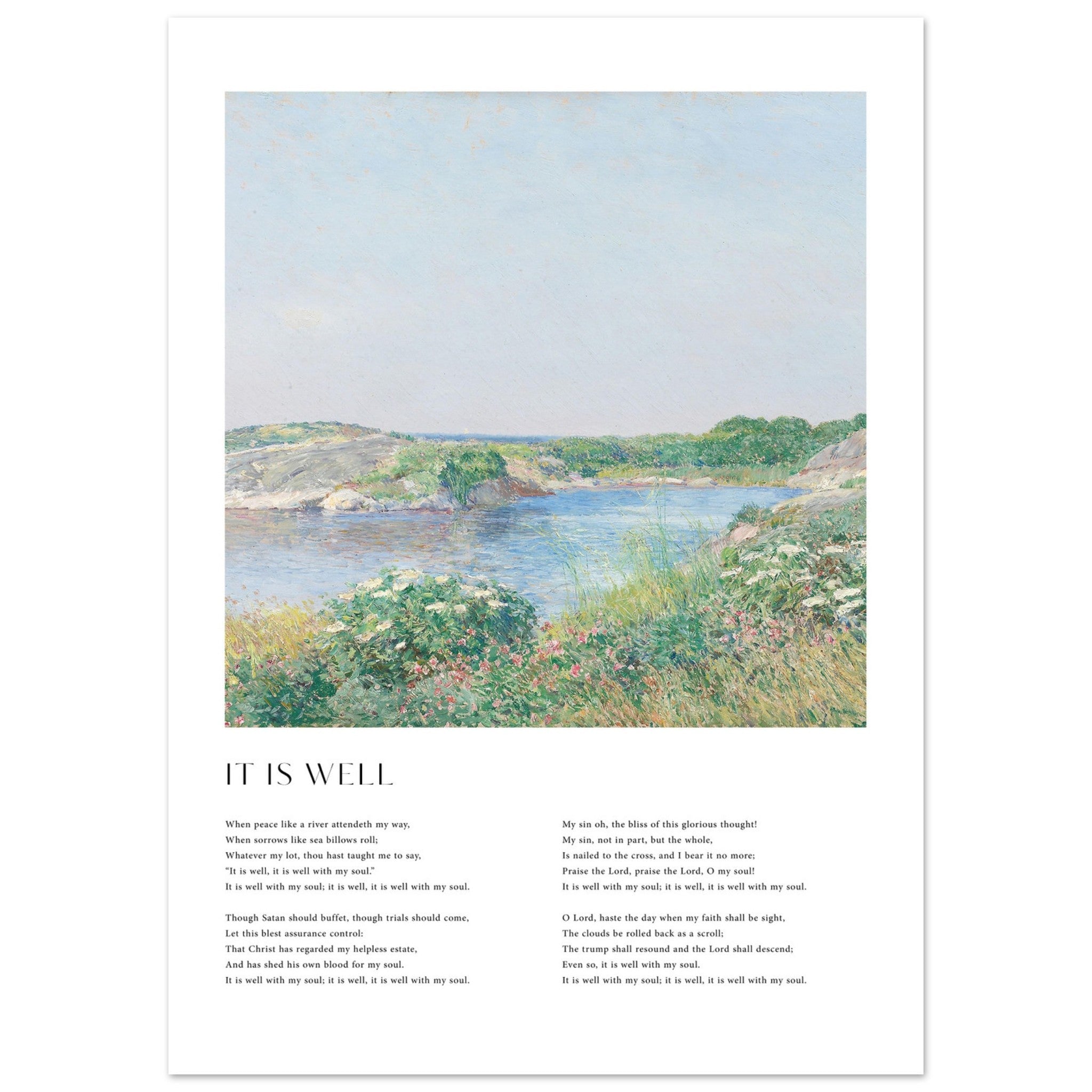 It Is Well Print - The Christian Art Company