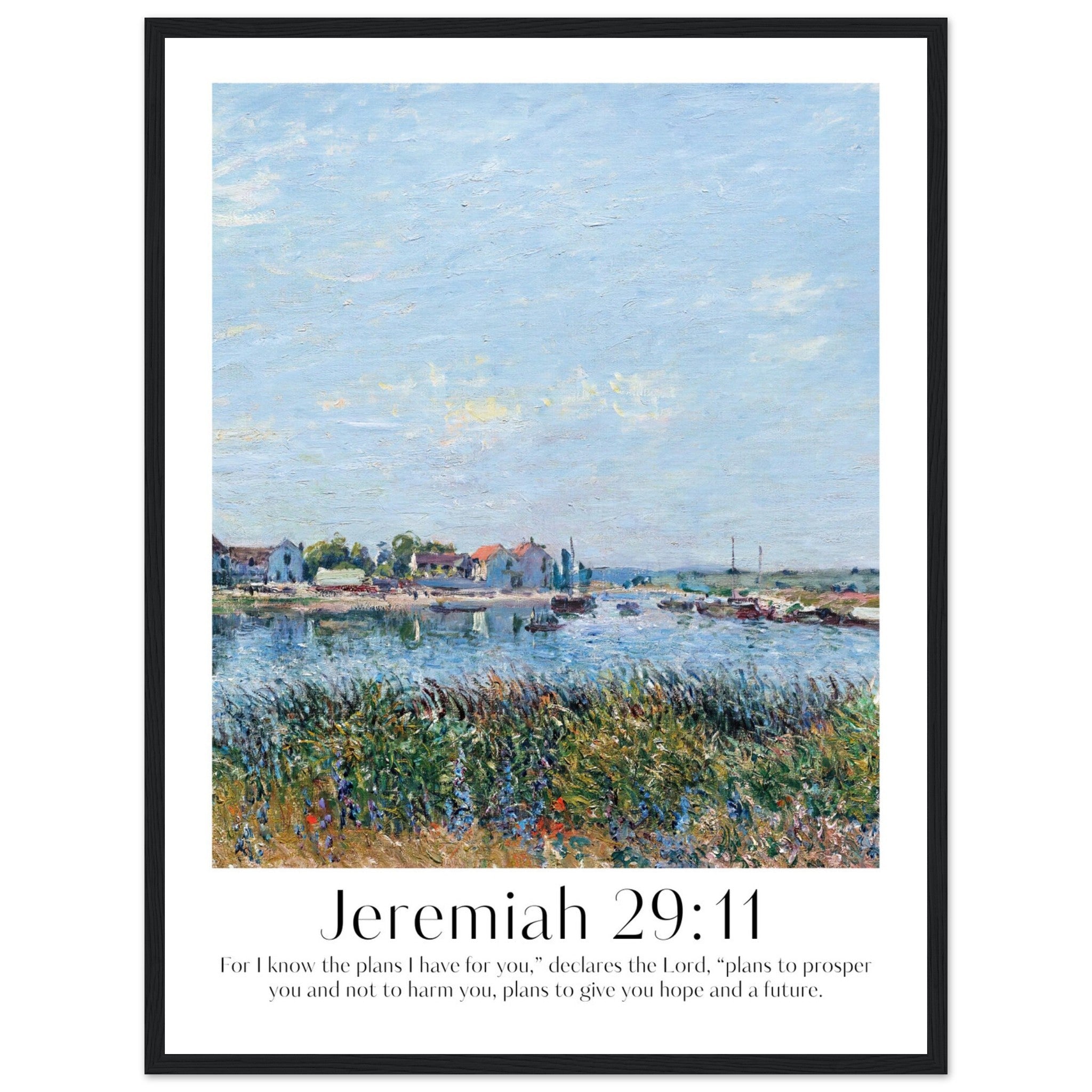 Jeremiah 29:11 Print - The Christian Art Company