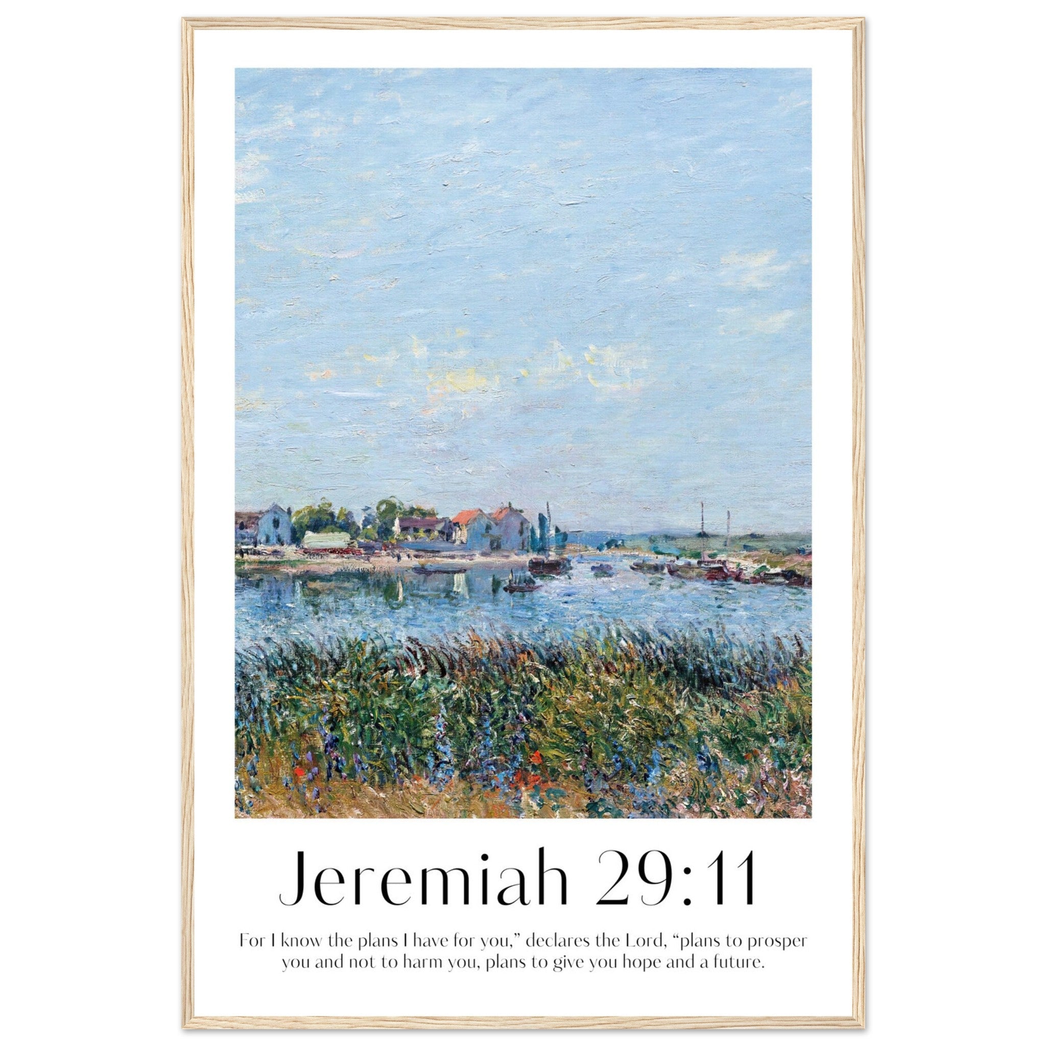 Jeremiah 29:11 Print - The Christian Art Company