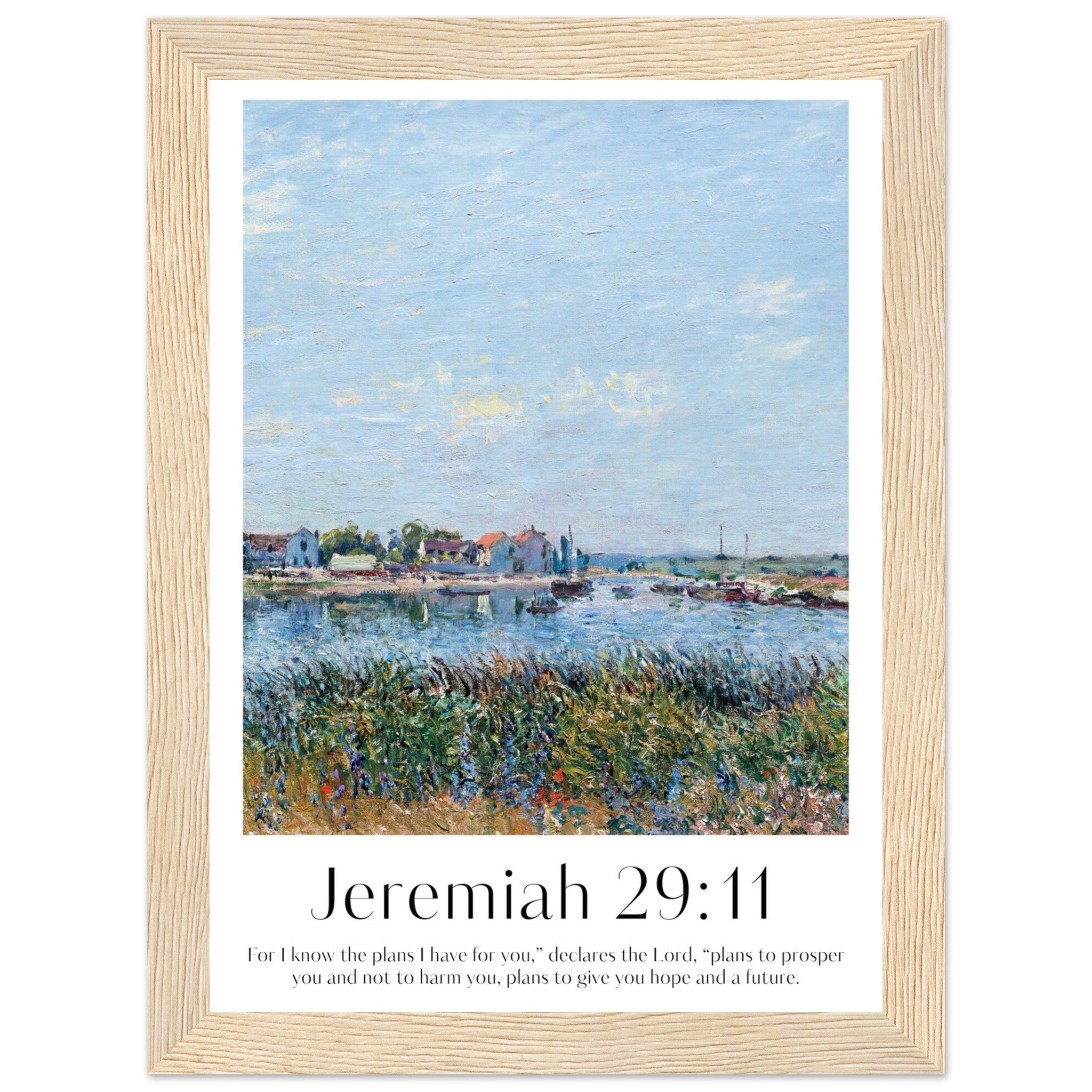 Jeremiah 29:11 Print - The Christian Art Company
