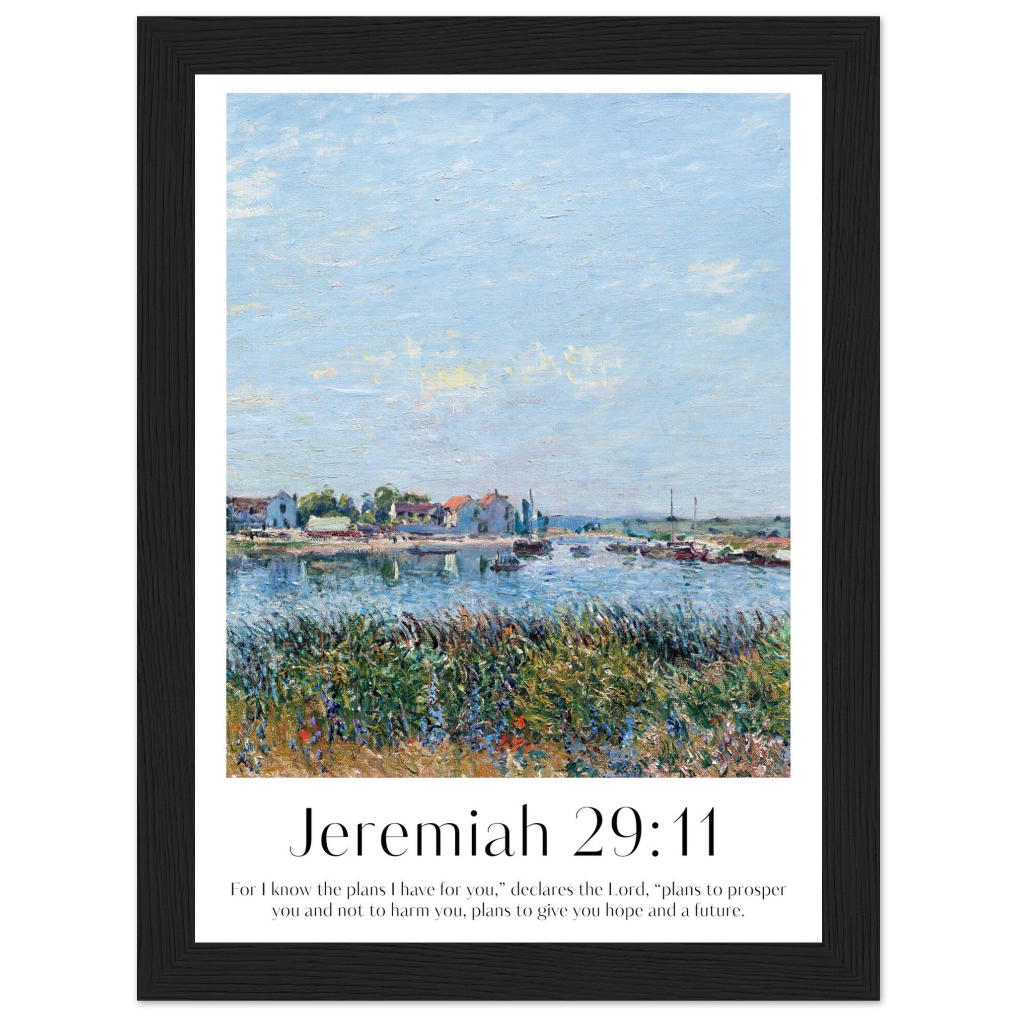 Jeremiah 29:11 Print - The Christian Art Company