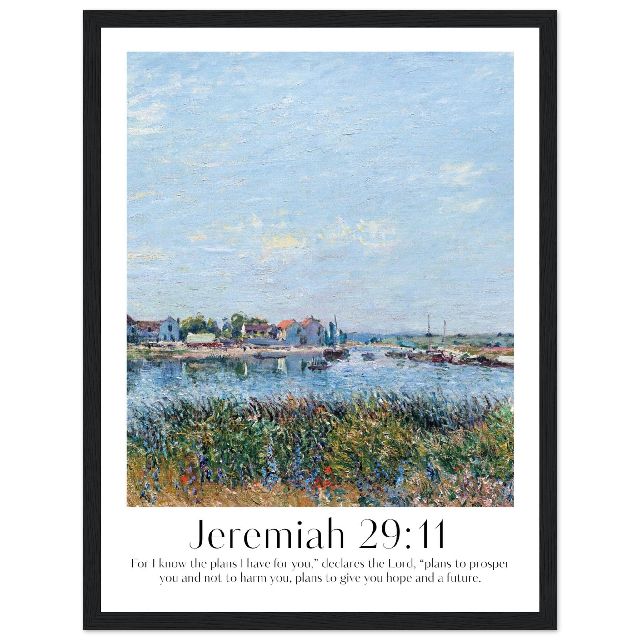Jeremiah 29:11 Print - The Christian Art Company