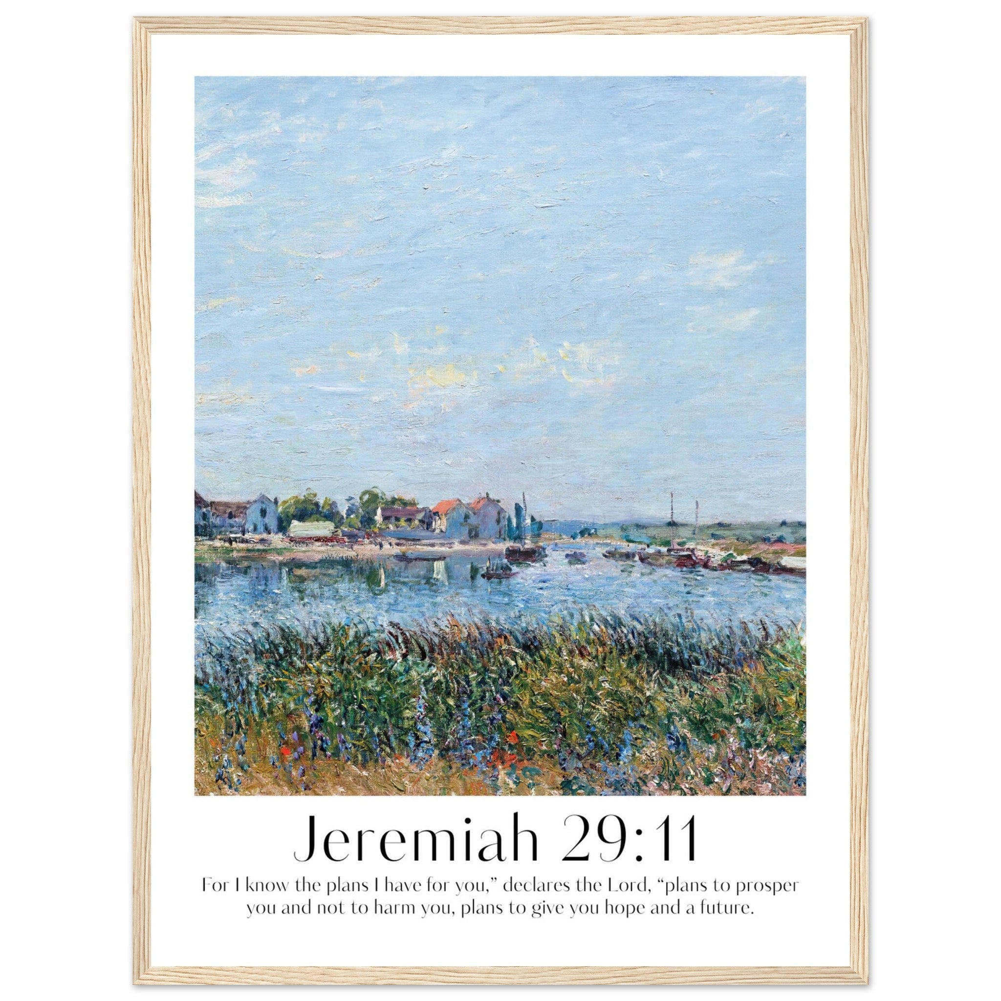 Jeremiah 29:11 Print - The Christian Art Company