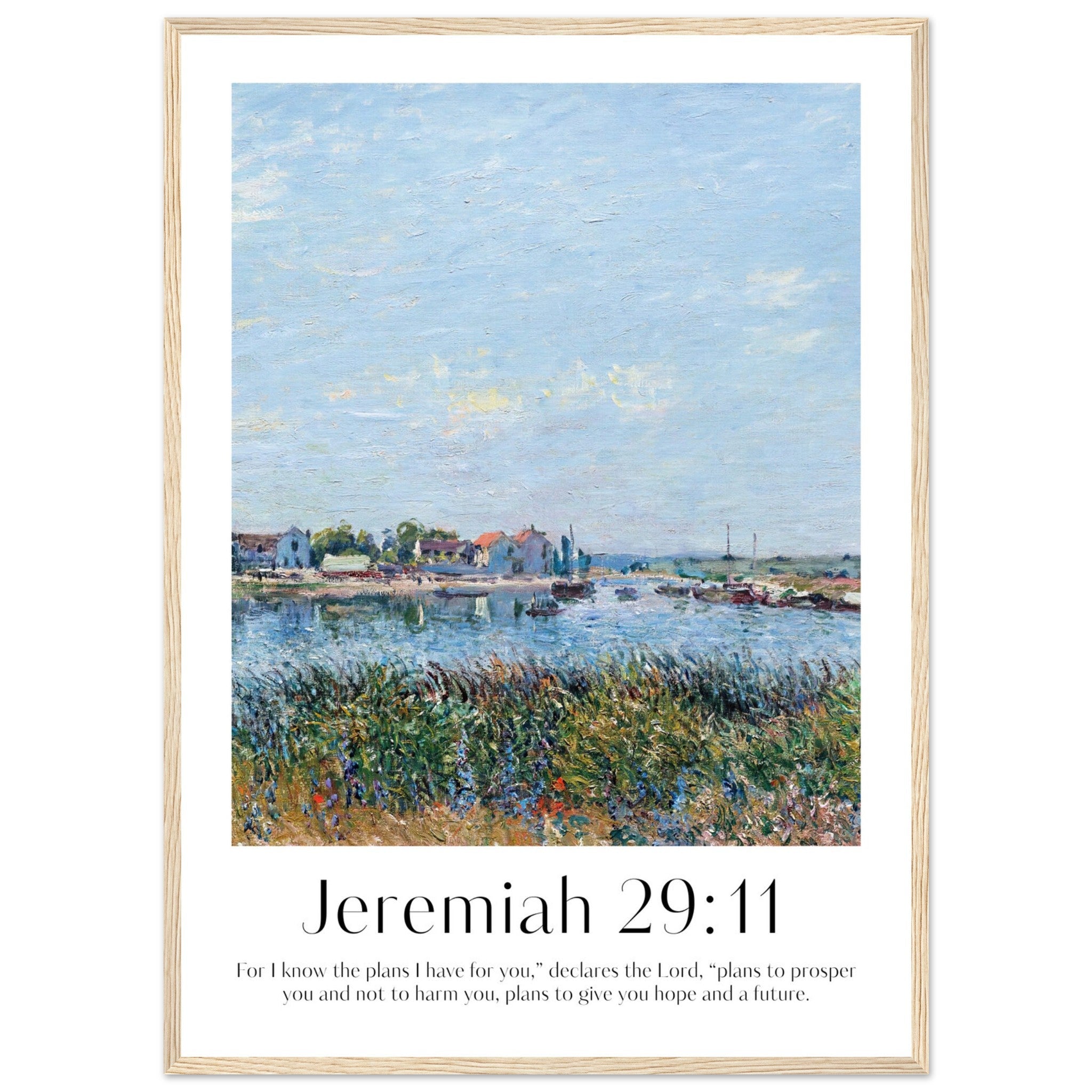 Jeremiah 29:11 Print - The Christian Art Company