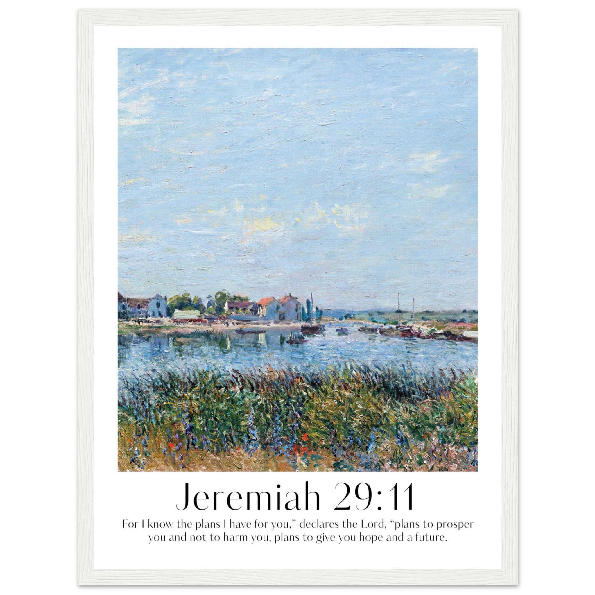 Jeremiah 29:11 Print - The Christian Art Company