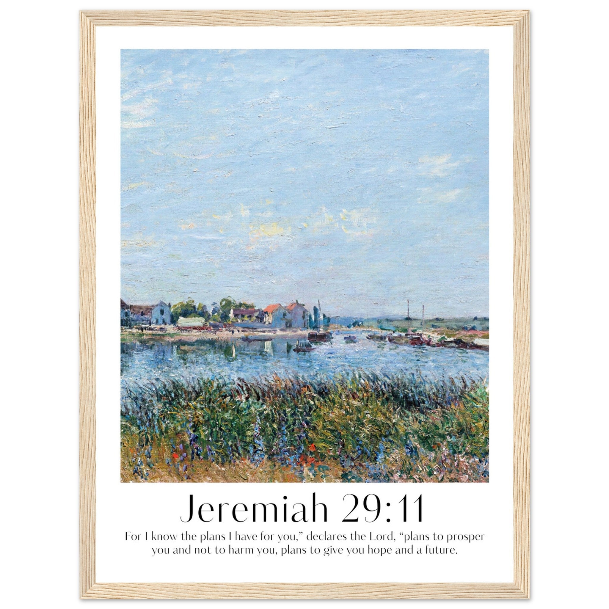 Jeremiah 29:11 Print - The Christian Art Company