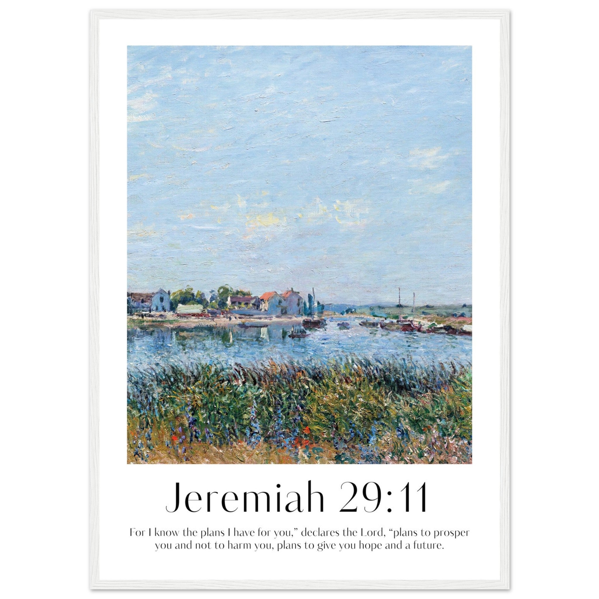 Jeremiah 29:11 Print - The Christian Art Company