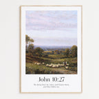 John 10:27 Print - The Christian Art Company