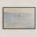 John 14:27 | Framed Canvas - The Christian Art Company