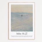 John 14:27 Print - The Christian Art Company