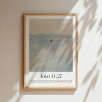 John 14:27 Print - The Christian Art Company