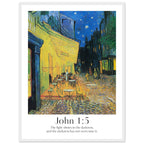 John 1:5 Print | Van Gogh - The Christian Art Company