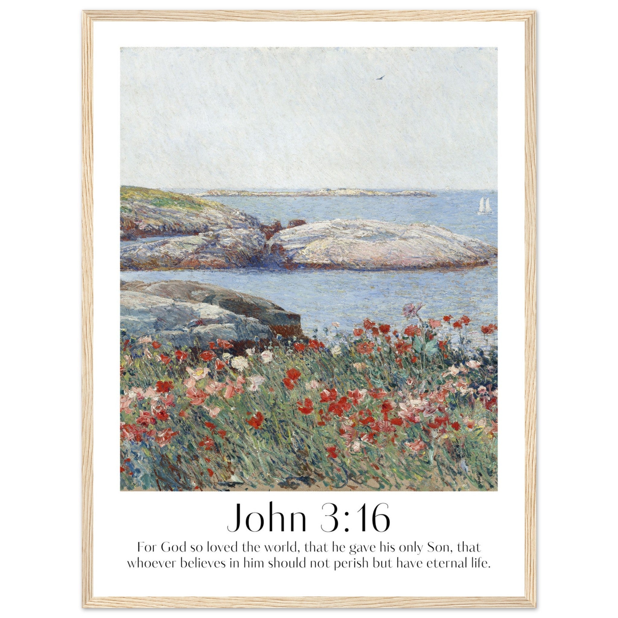 John 3:16 Print - The Christian Art Company