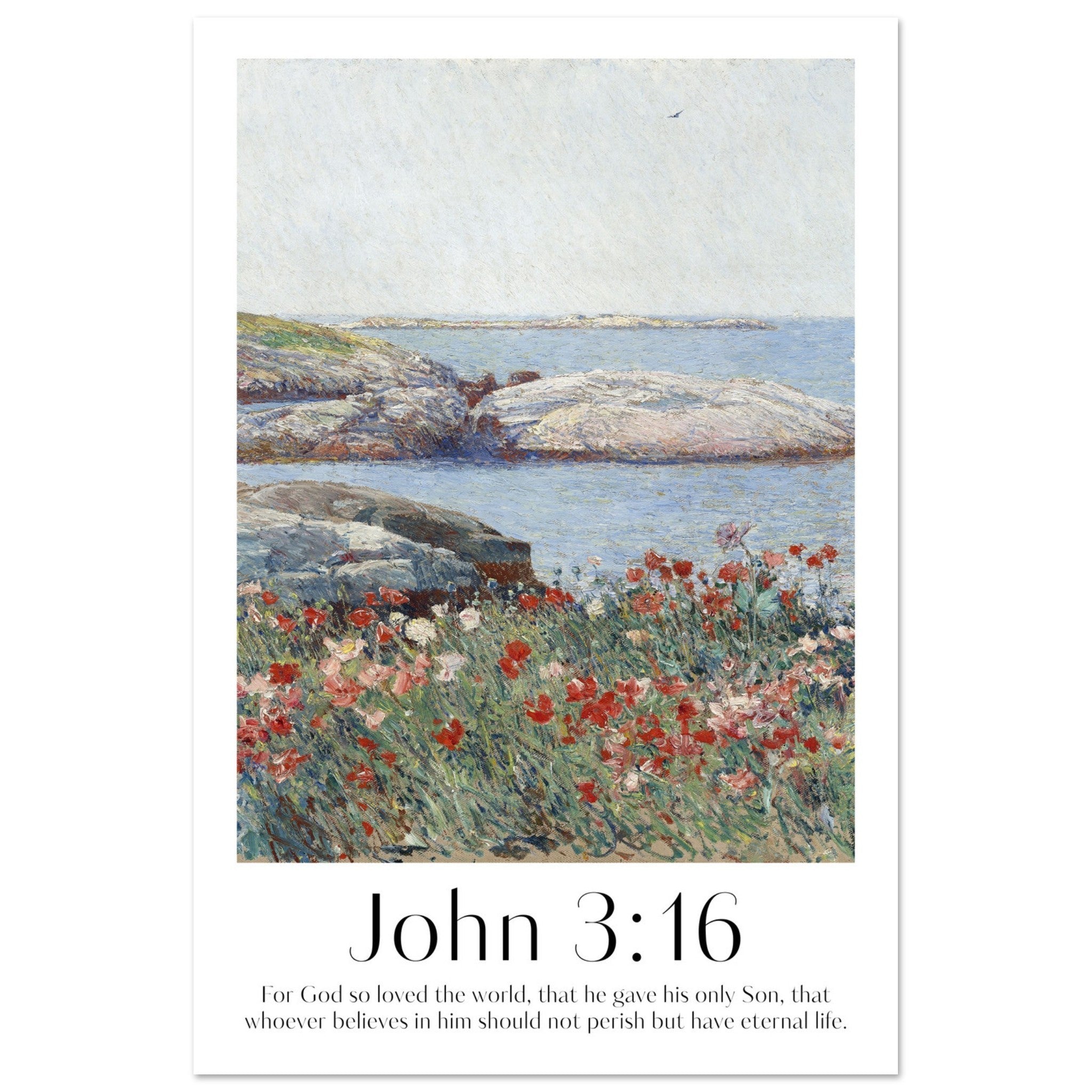 John 3:16 Print - The Christian Art Company