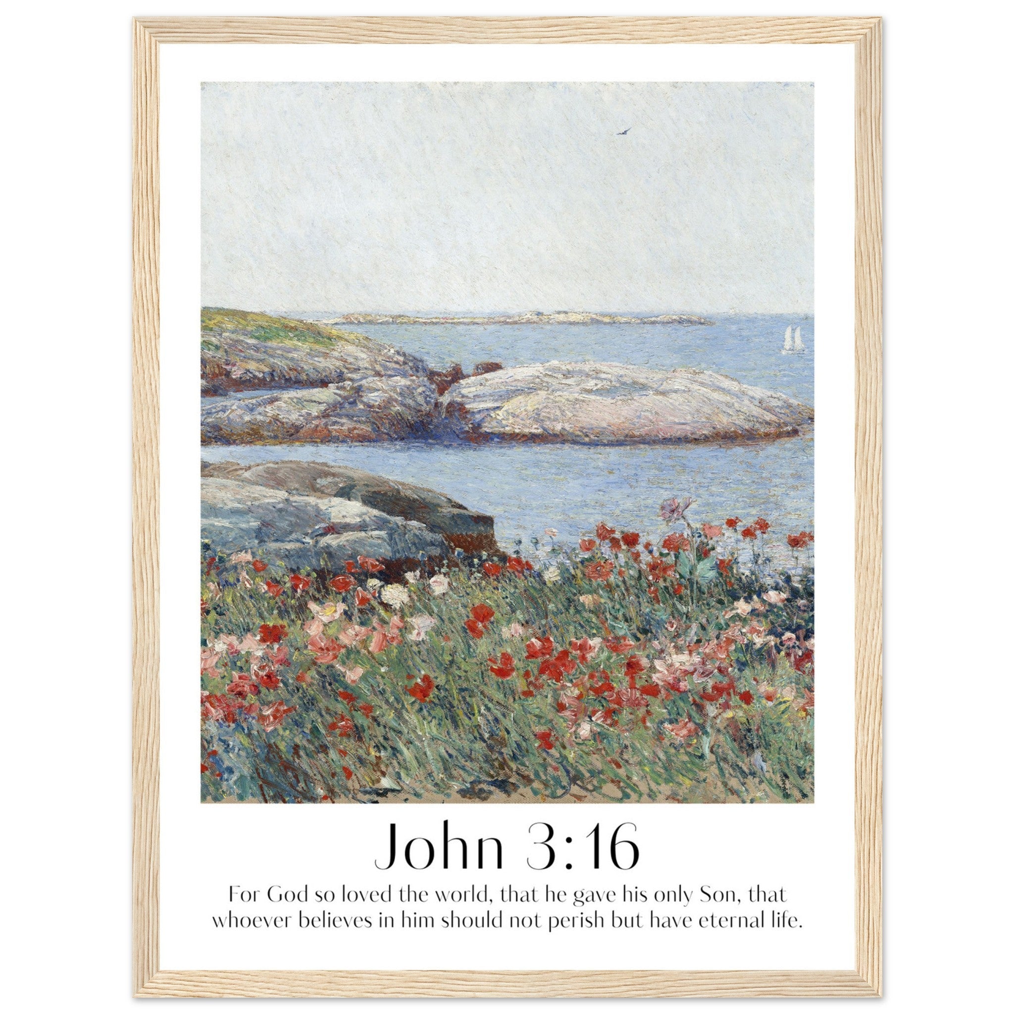 John 3:16 Print - The Christian Art Company