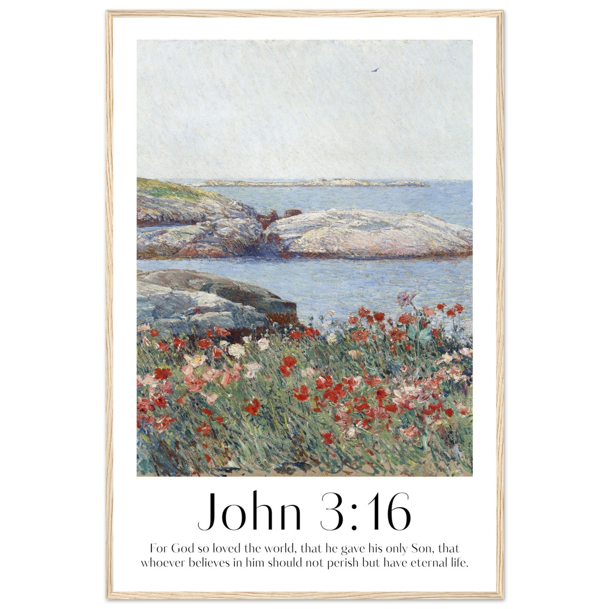 John 3:16 Print - The Christian Art Company