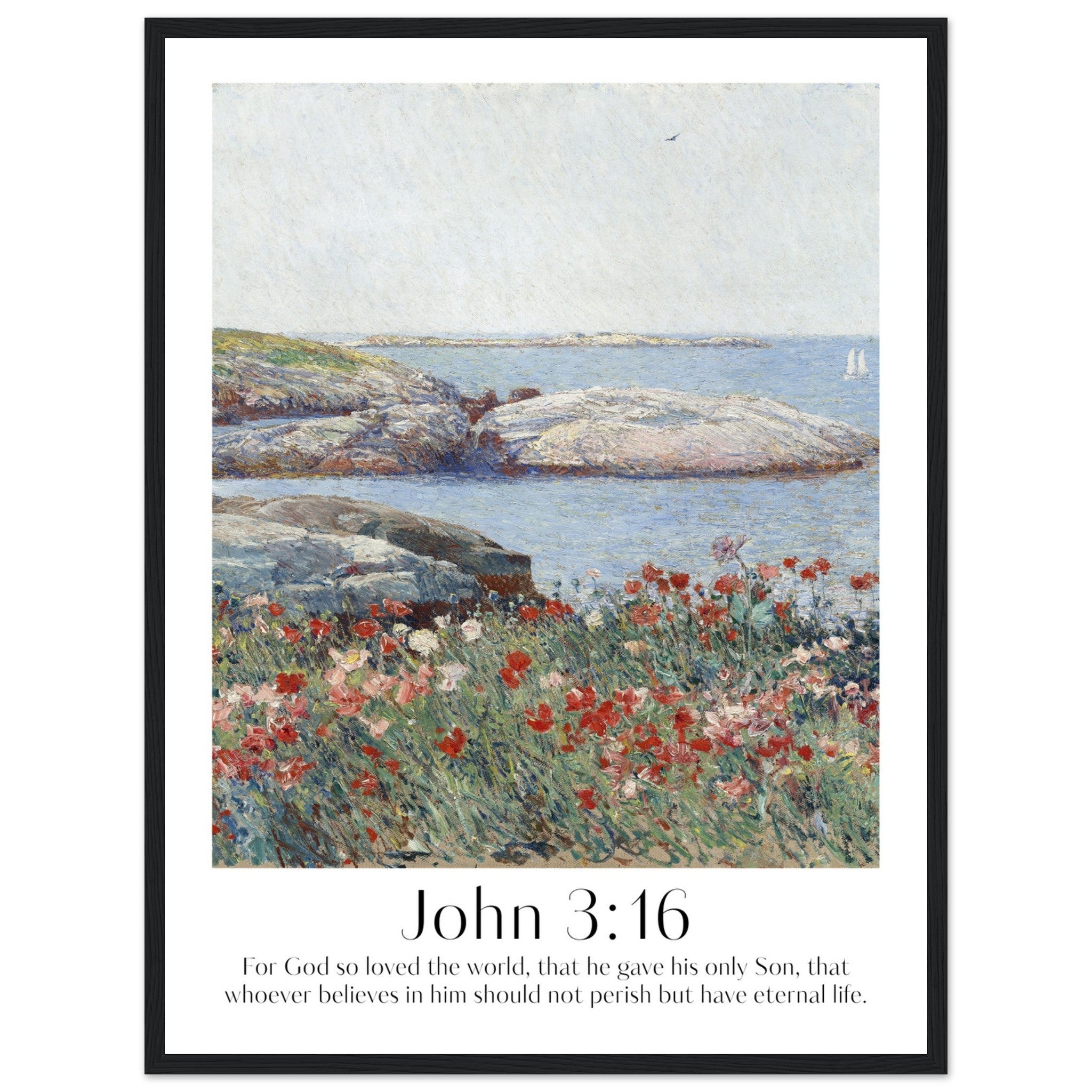 John 3:16 Print - The Christian Art Company