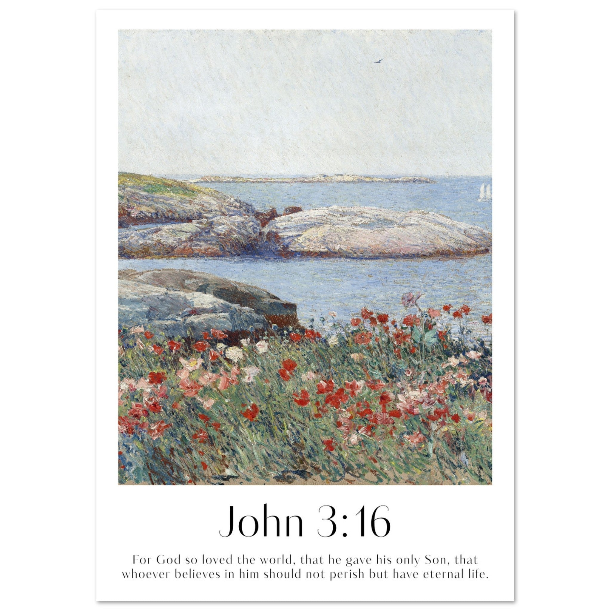 John 3:16 Print - The Christian Art Company