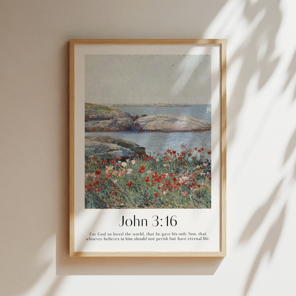 John 3:16 Print - The Christian Art Company