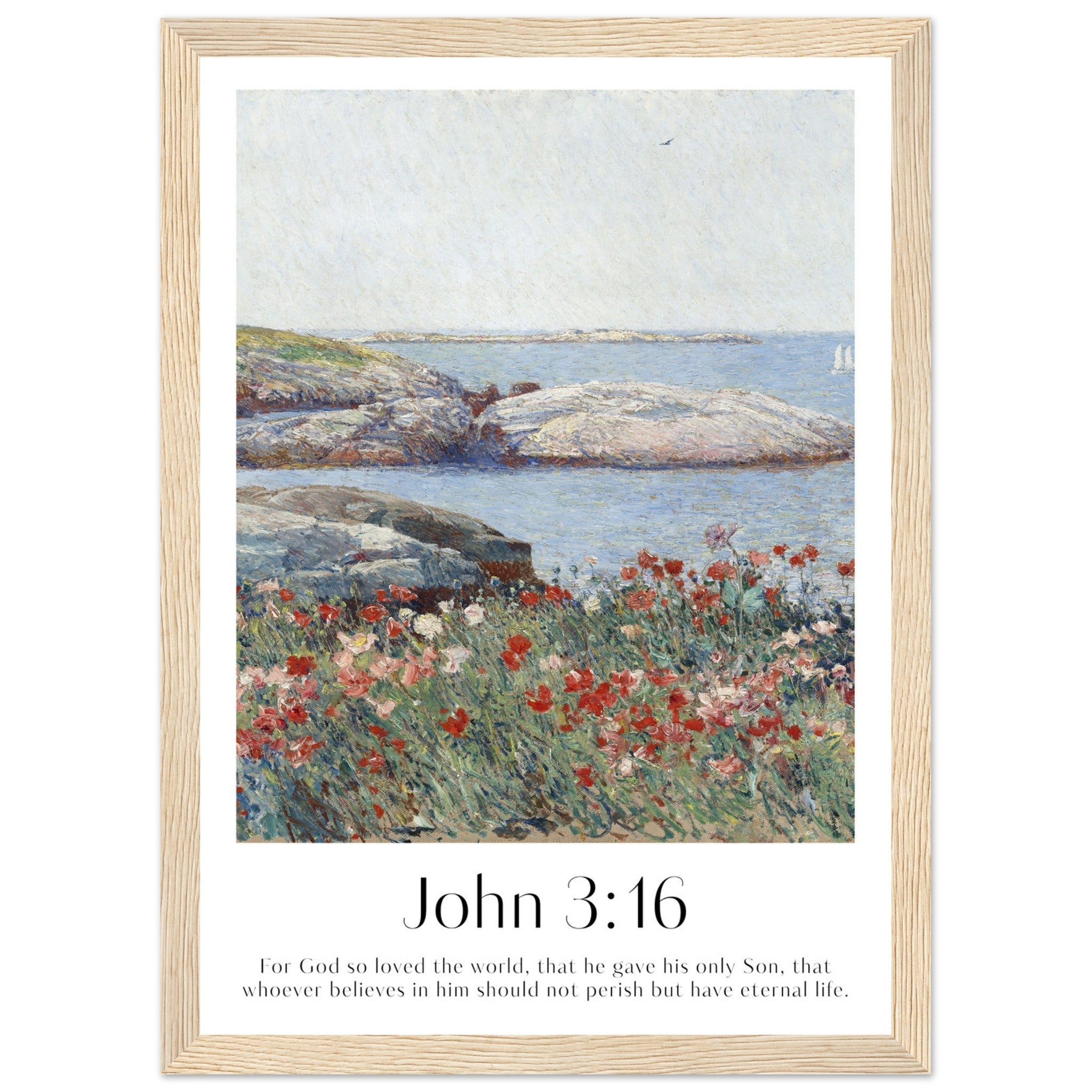 John 3:16 Print - The Christian Art Company