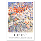 Luke 12:27 Print - The Christian Art Company