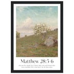 Matthew 28:5-6 Print - The Christian Art Company