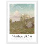 Matthew 28:5-6 Print - The Christian Art Company
