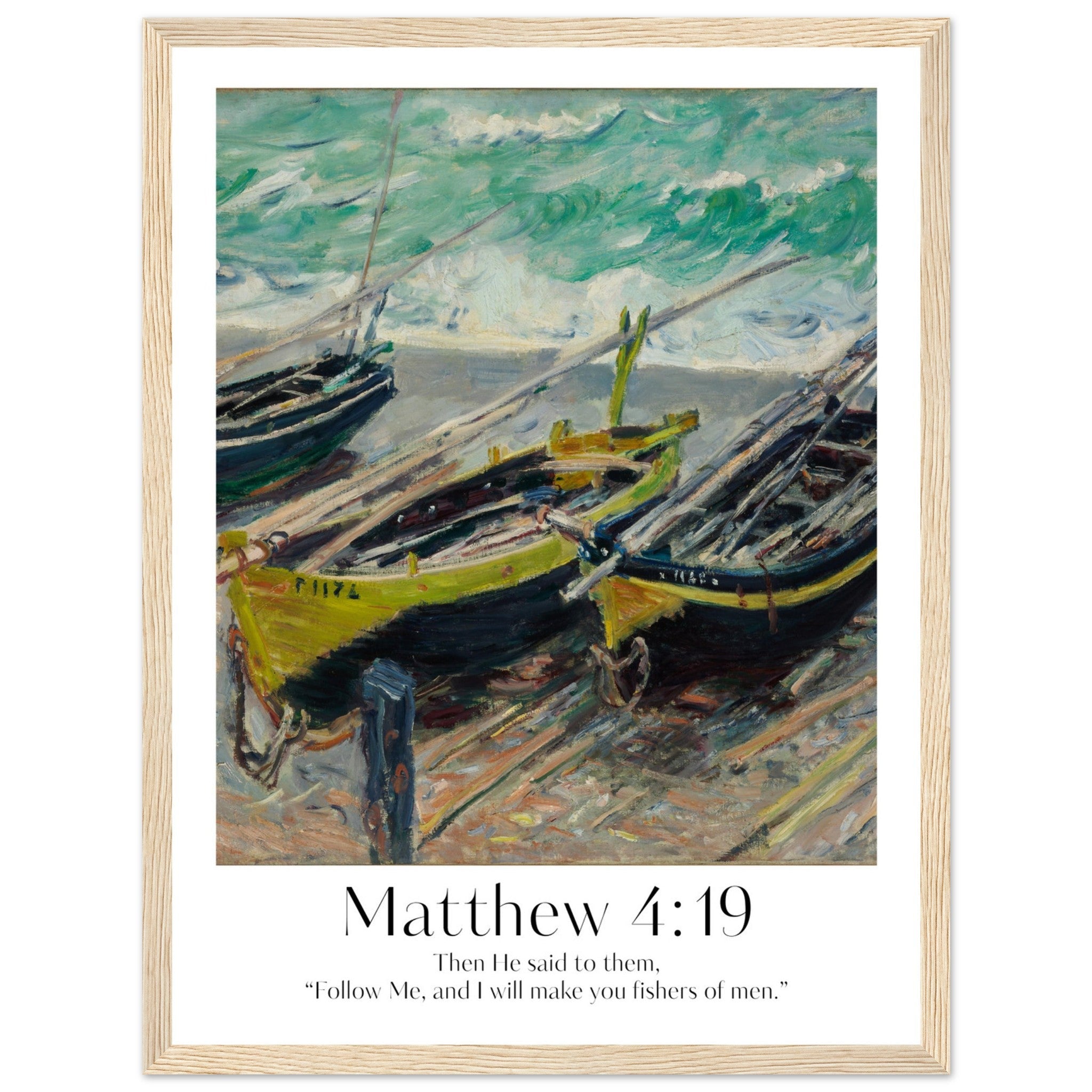 Matthew 4:19 Print - The Christian Art Company