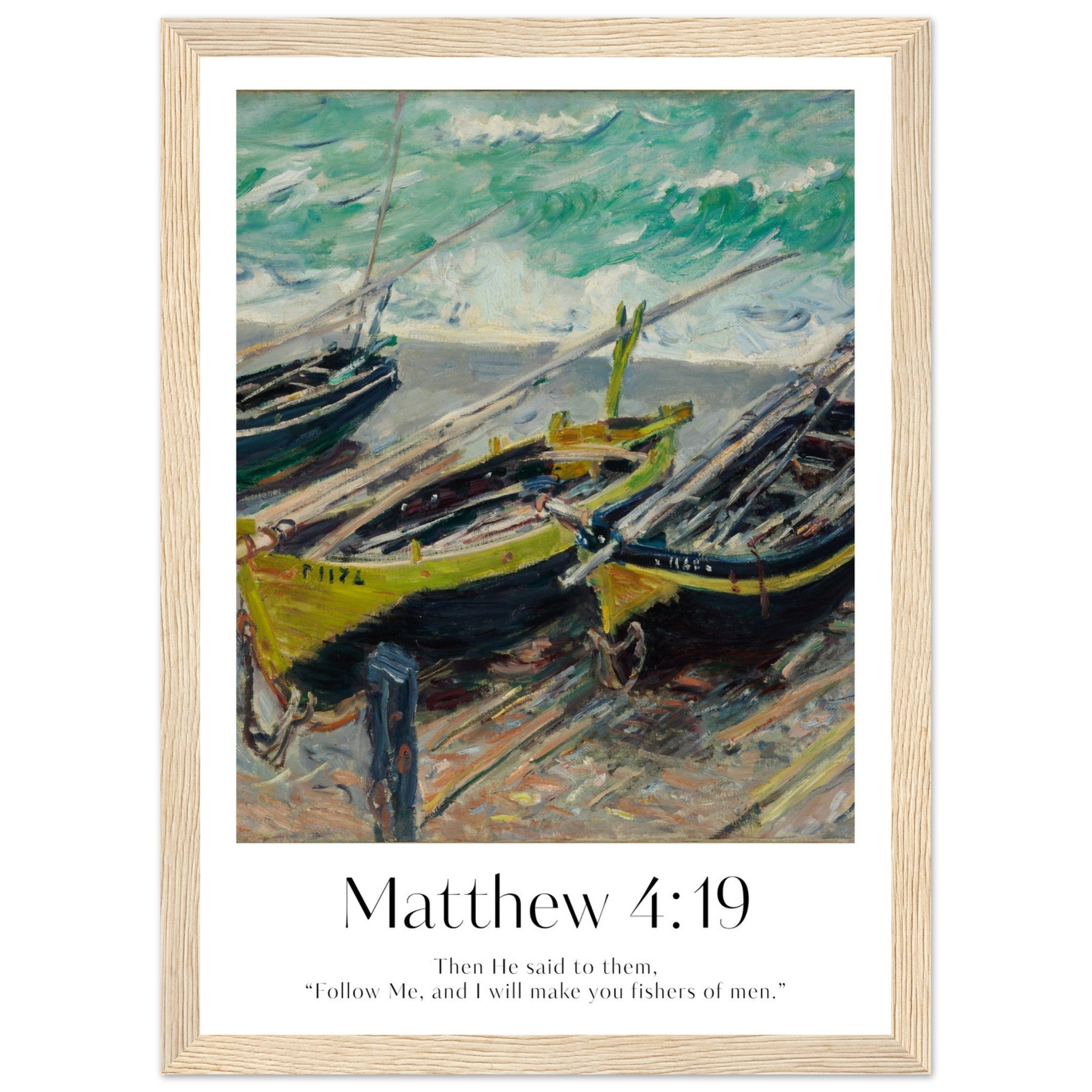 Matthew 4:19 Print - The Christian Art Company