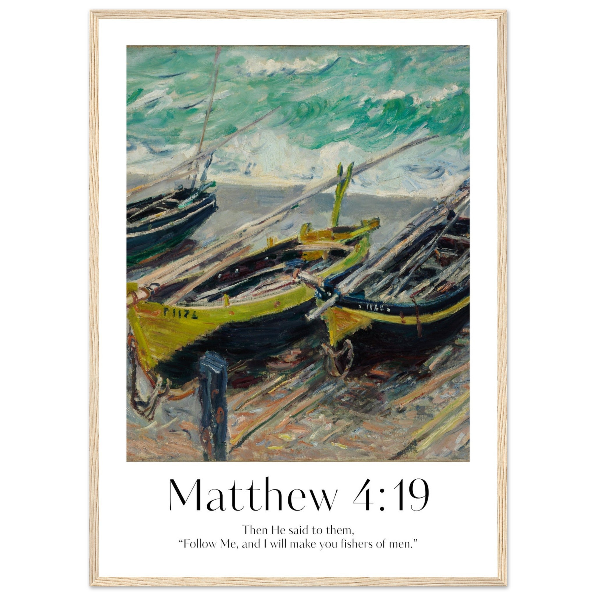 Matthew 4:19 Print - The Christian Art Company