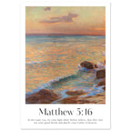 Matthew 5:16 Print - The Christian Art Company