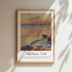 Matthew 5:16 Print - The Christian Art Company