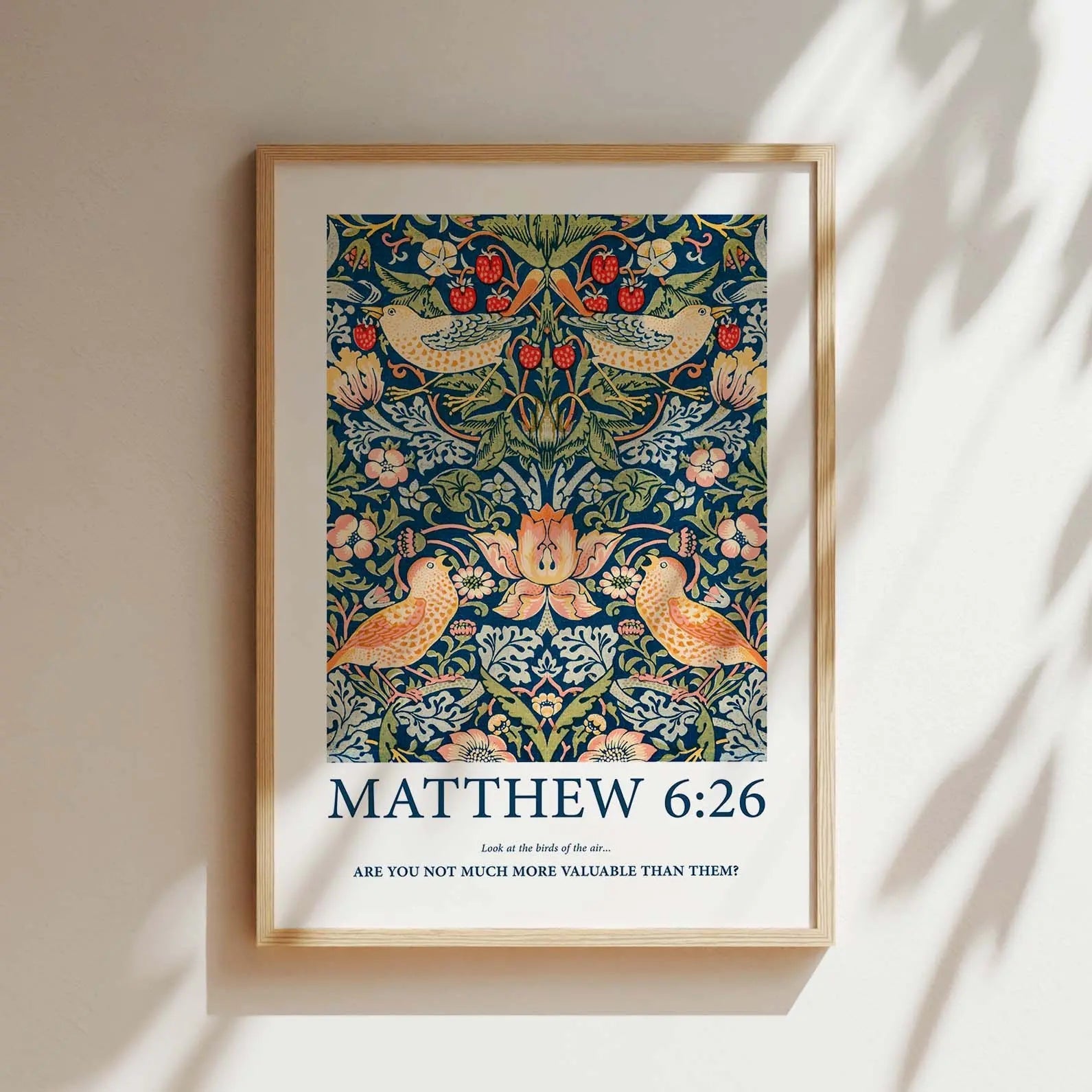 Matthew 6:26 Print - The Christian Art Company