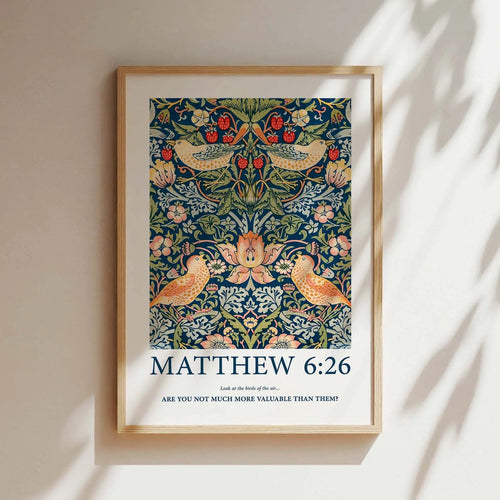Matthew 6:26 Print - The Christian Art Company