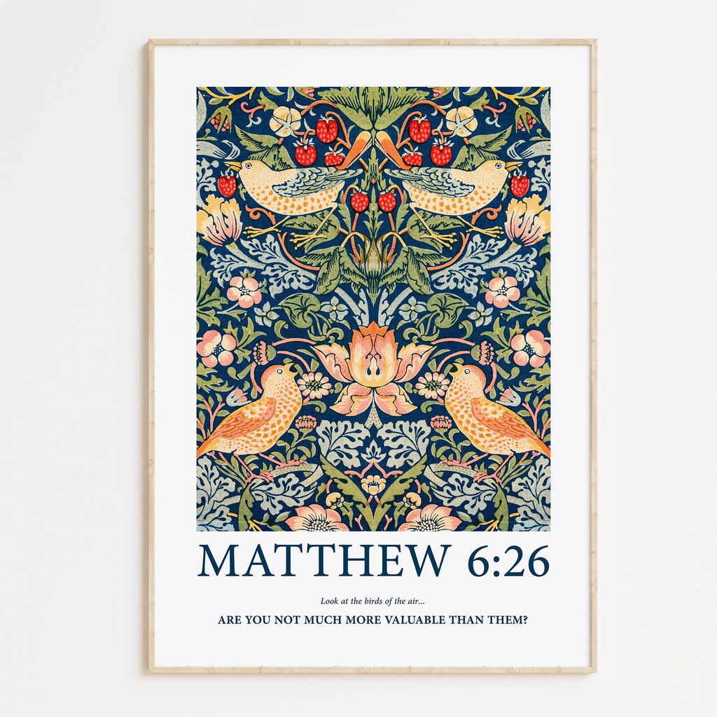 Matthew 6:26 Print - The Christian Art Company