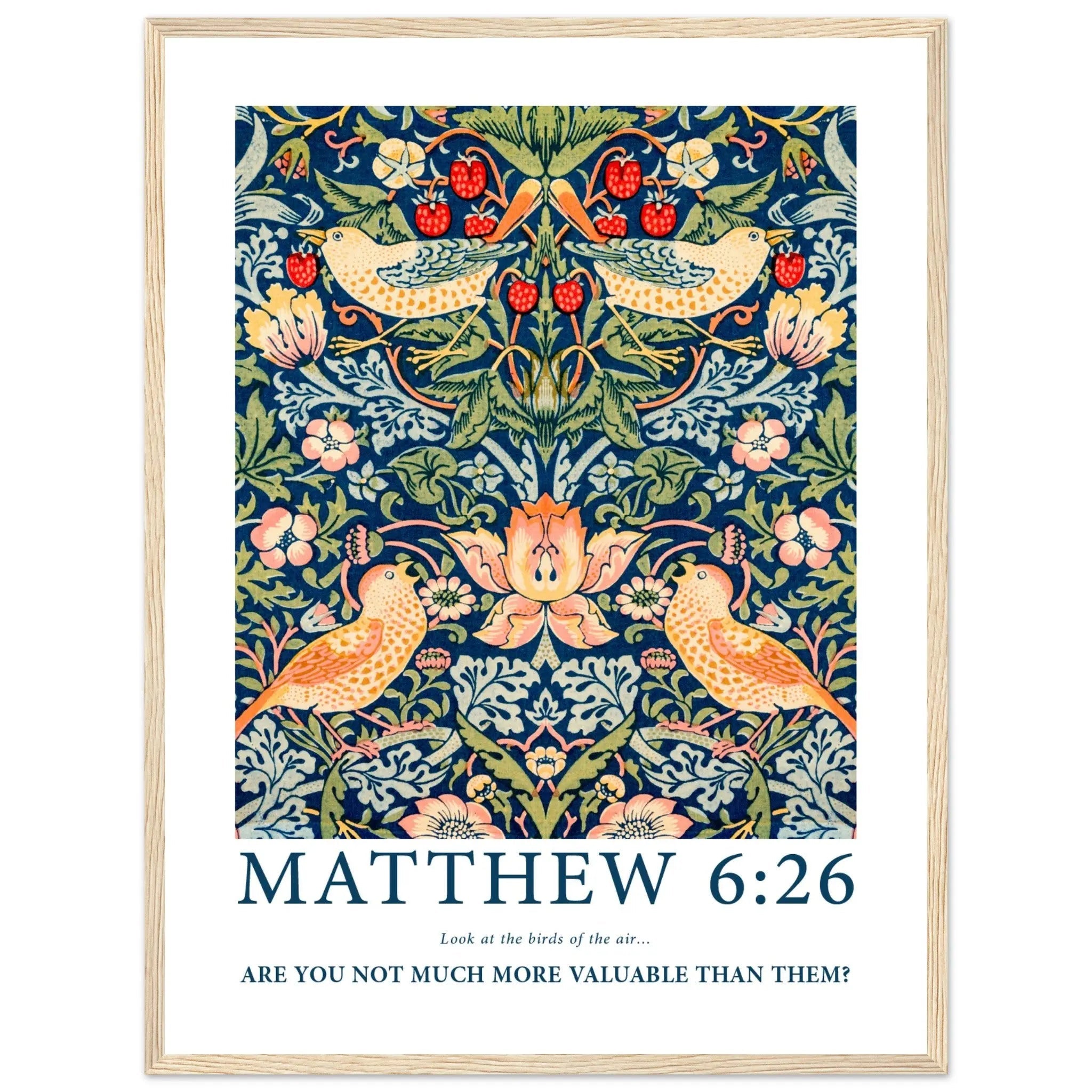 Matthew 6:26 Print - The Christian Art Company