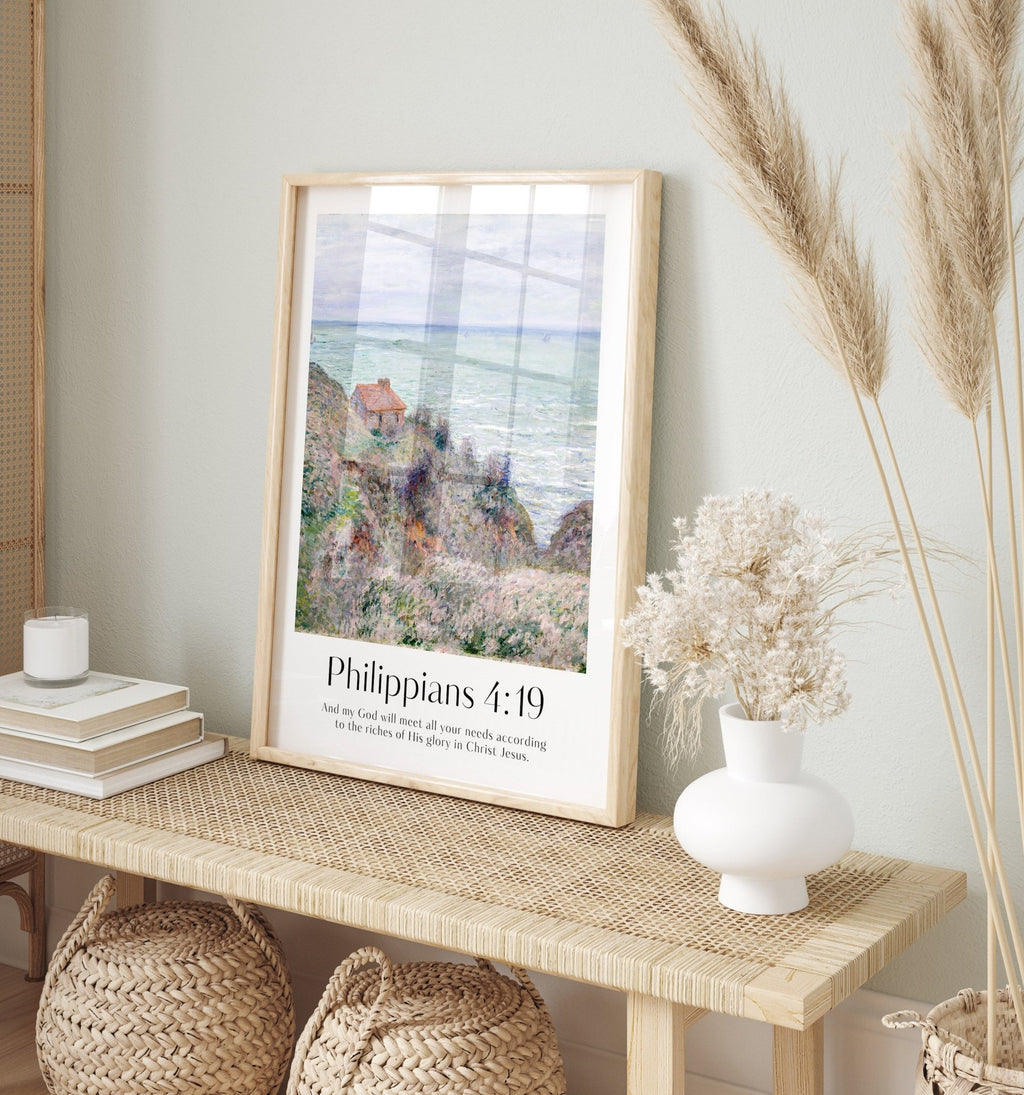 Philippians 4:19 Print - The Christian Art Company