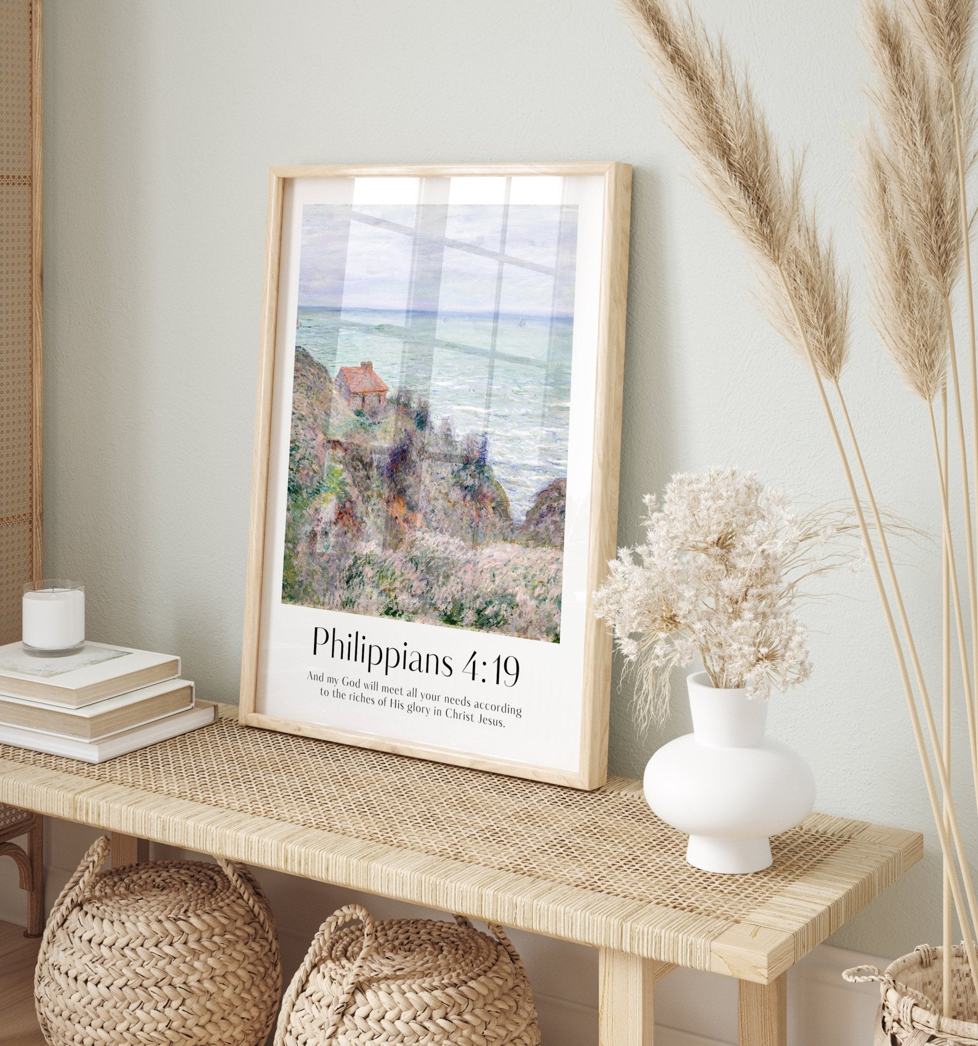 Philippians 4:19 Print - The Christian Art Company