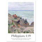 Philippians 4:19 Print - The Christian Art Company