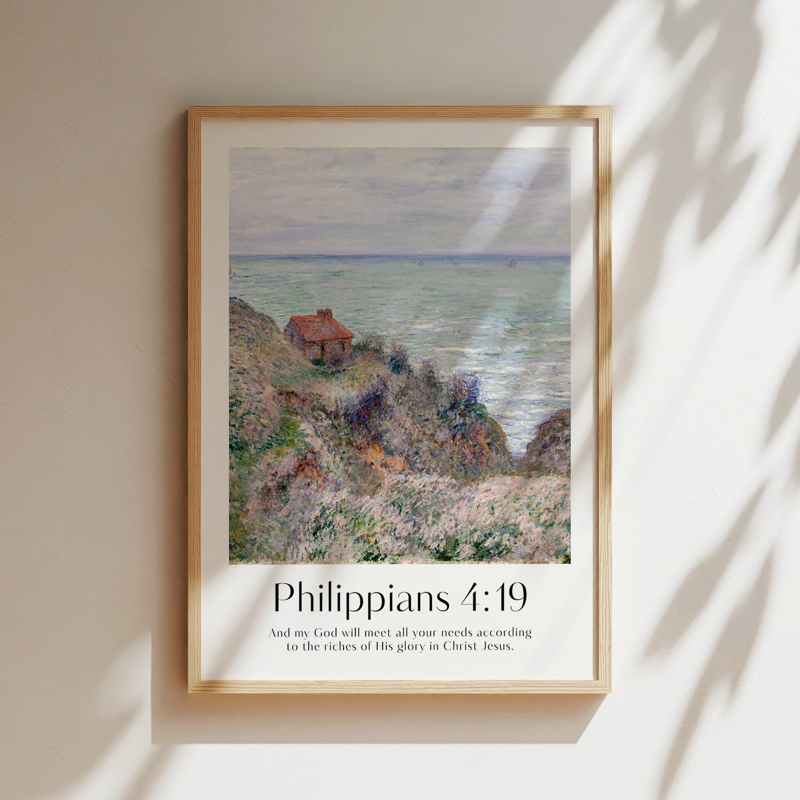 Philippians 4:19 Print - The Christian Art Company