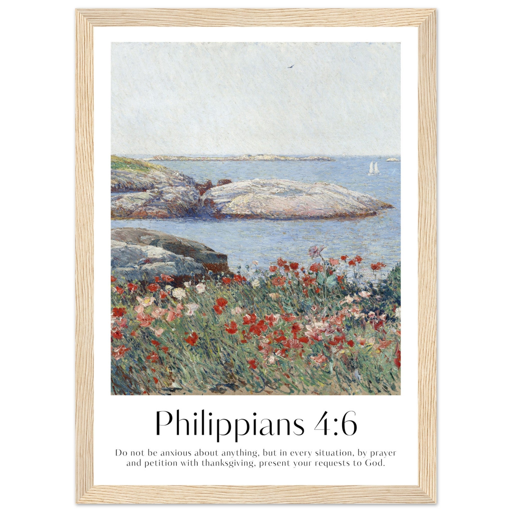 Philippians 4:6 Print - The Christian Art Company