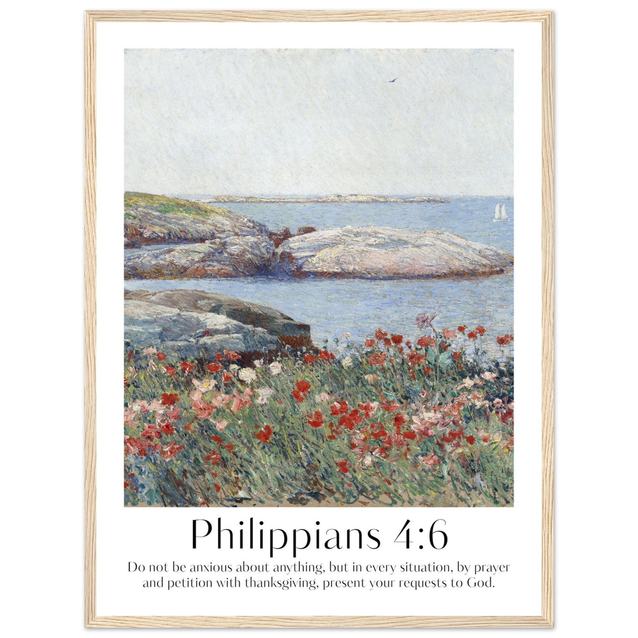 Philippians 4:6 Print - The Christian Art Company