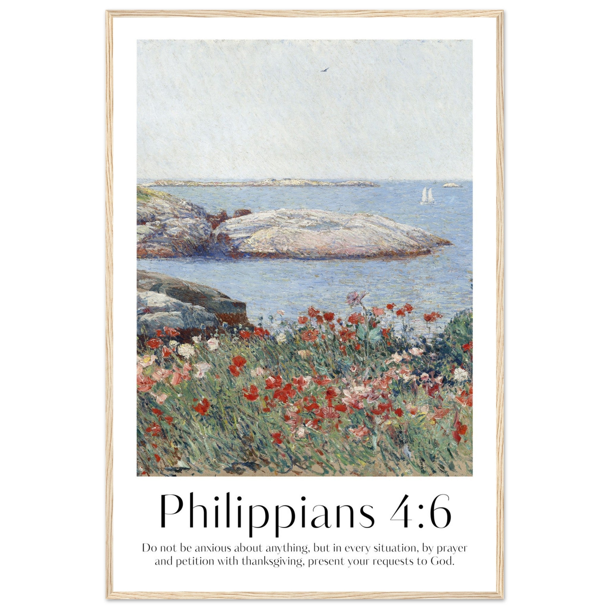 Philippians 4:6 Print - The Christian Art Company