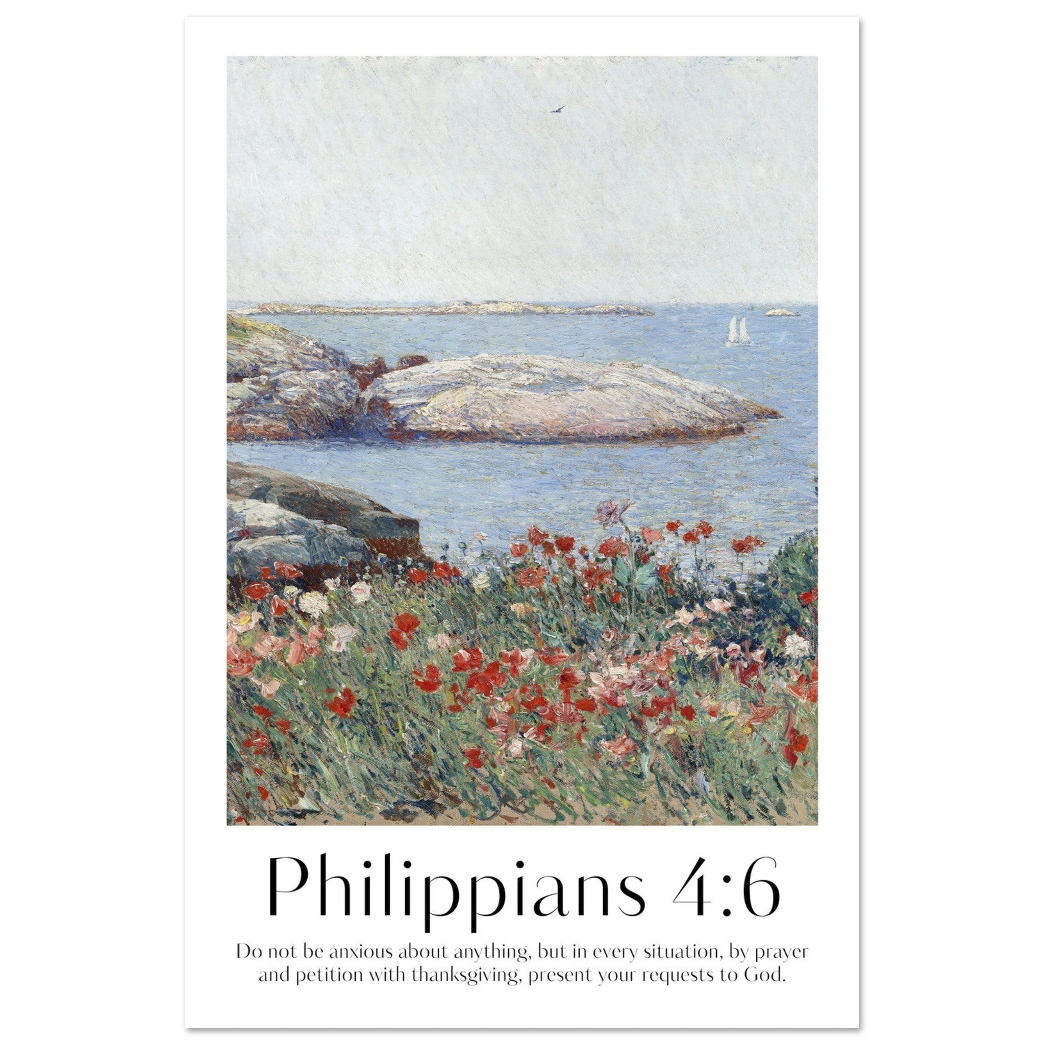 Philippians 4:6 Print - The Christian Art Company