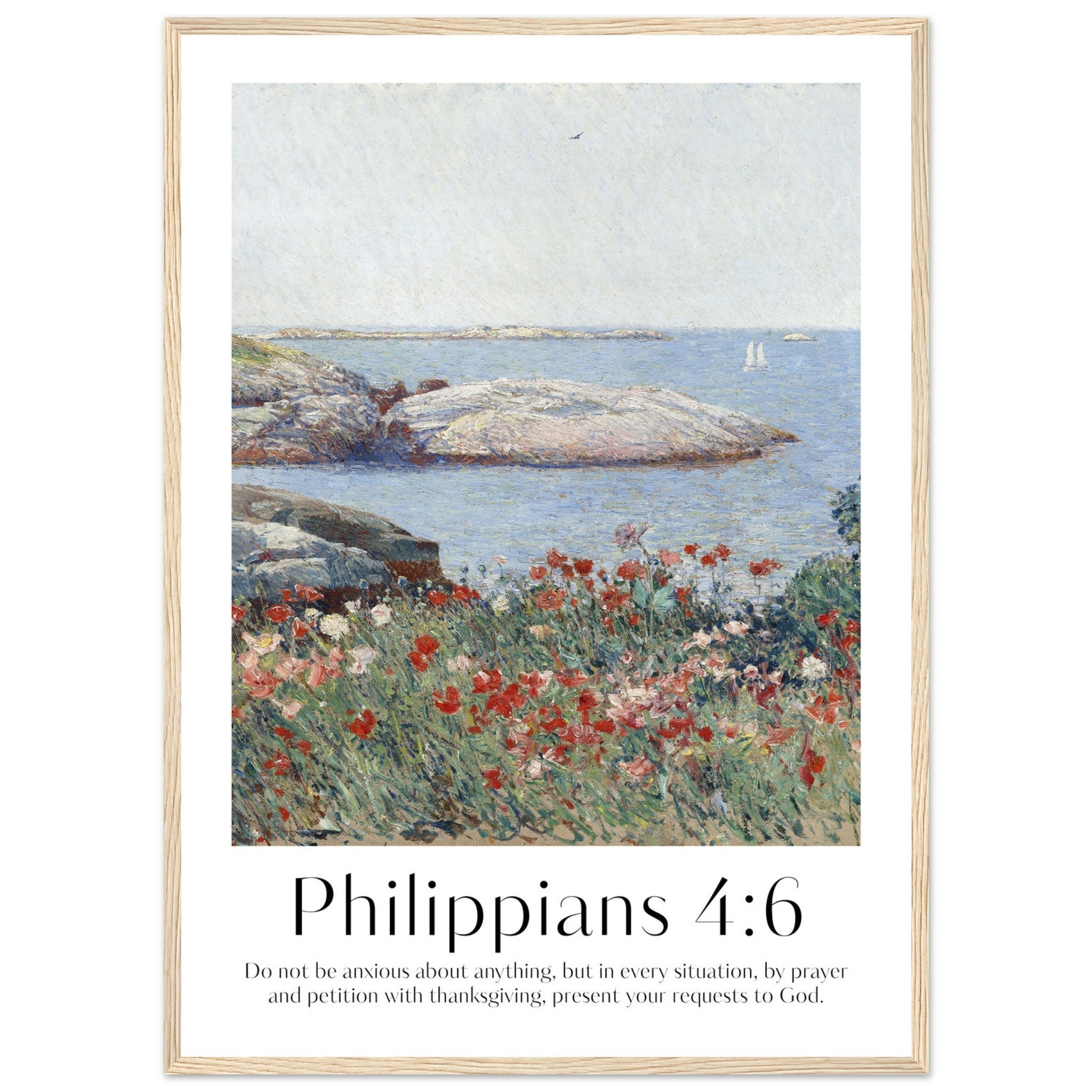 Philippians 4:6 Print - The Christian Art Company